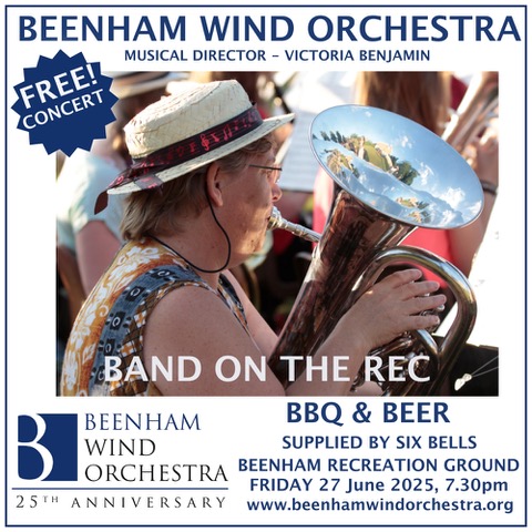 Band on the Rec - Friday 27 June at 7.30pm