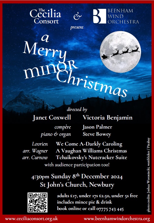 Christmas Concert with The Cecilia Consort, 8 December 2024, 4:30pm