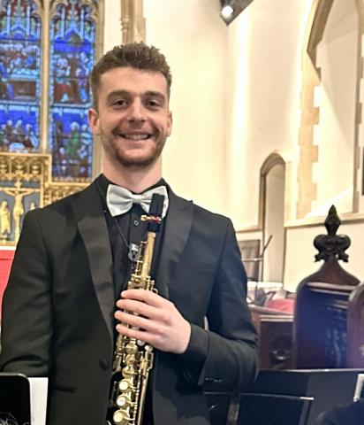 Guest soloist, soprano saxophone